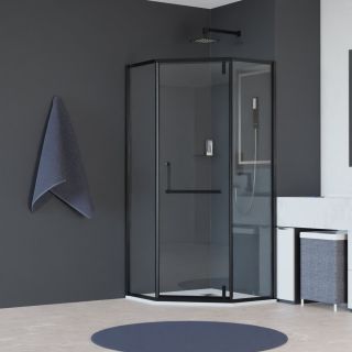 Душевой уголок RGW HO-084B 350608499-14 90x90см чёрный